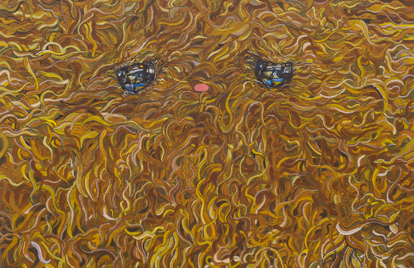 アニマルズ, SHUUN, 2014年, キャンバスにアクリル, 900 × 900 mm